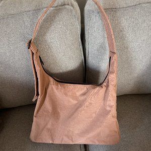 Baggu taupe nylon shoulder bag